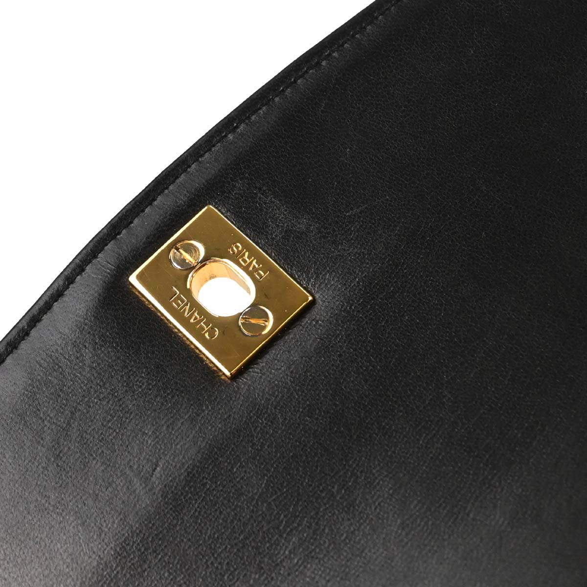 Chanel Black Lambskin Handbag