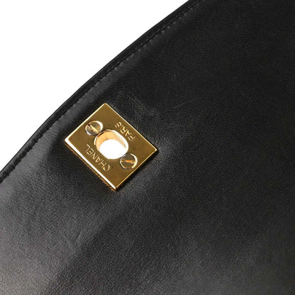 Chanel Black Lambskin Handbag