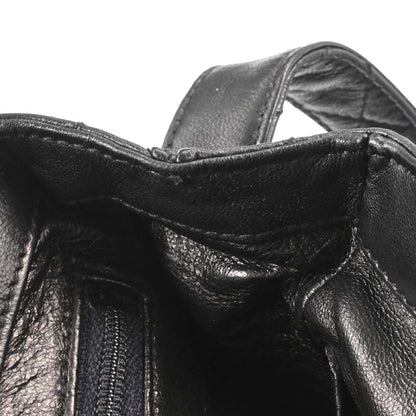 Chanel 1991-1994 Black Lambskin Shoulder Bag