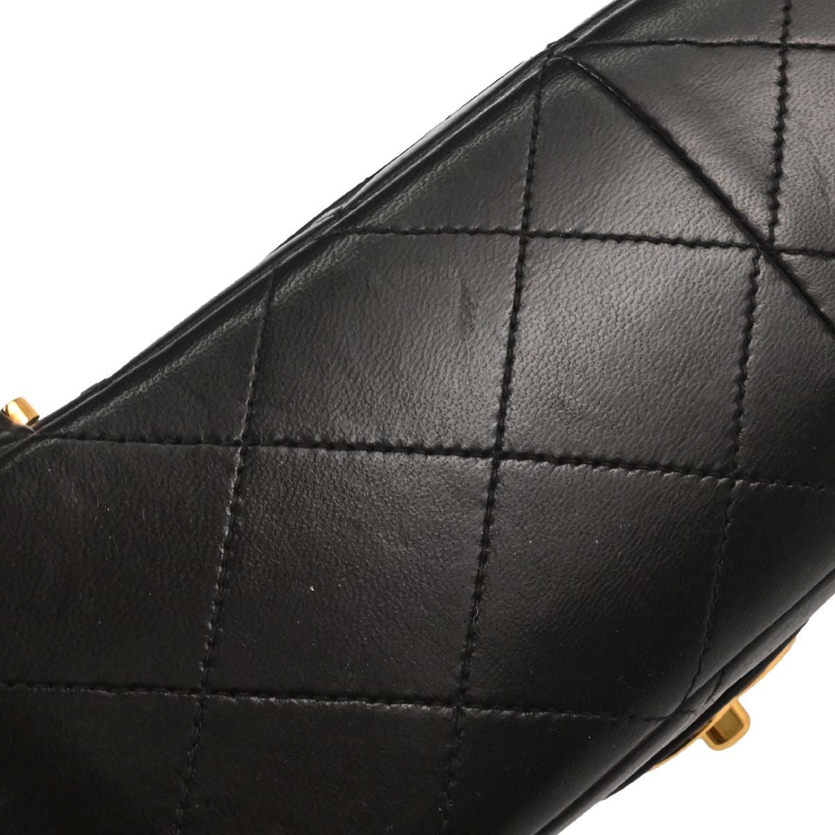 Chanel Black Lambskin Backpack
