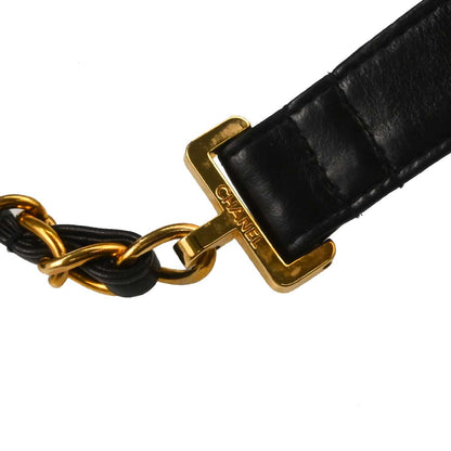 Chanel Black Lambskin Backpack