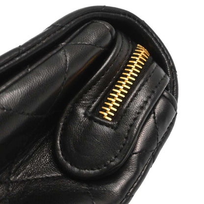 Chanel Black Lambskin Backpack