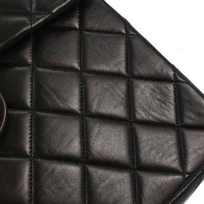 Chanel Black Lambskin Backpack