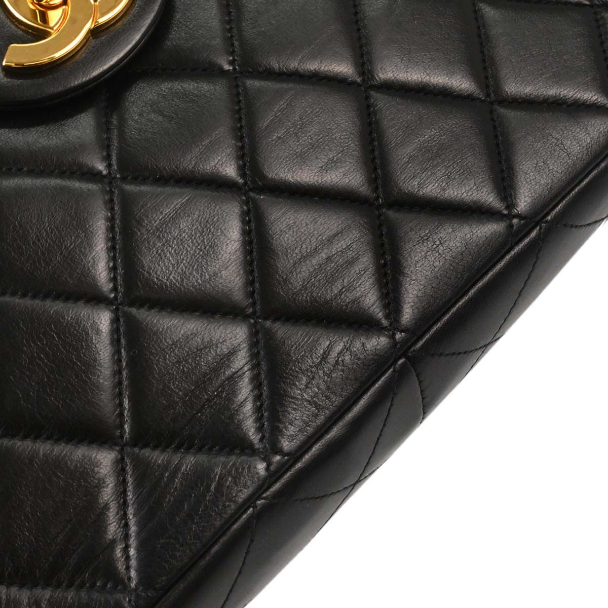 Chanel Black Lambskin Backpack