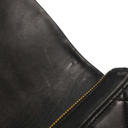 Chanel Black Lambskin Backpack