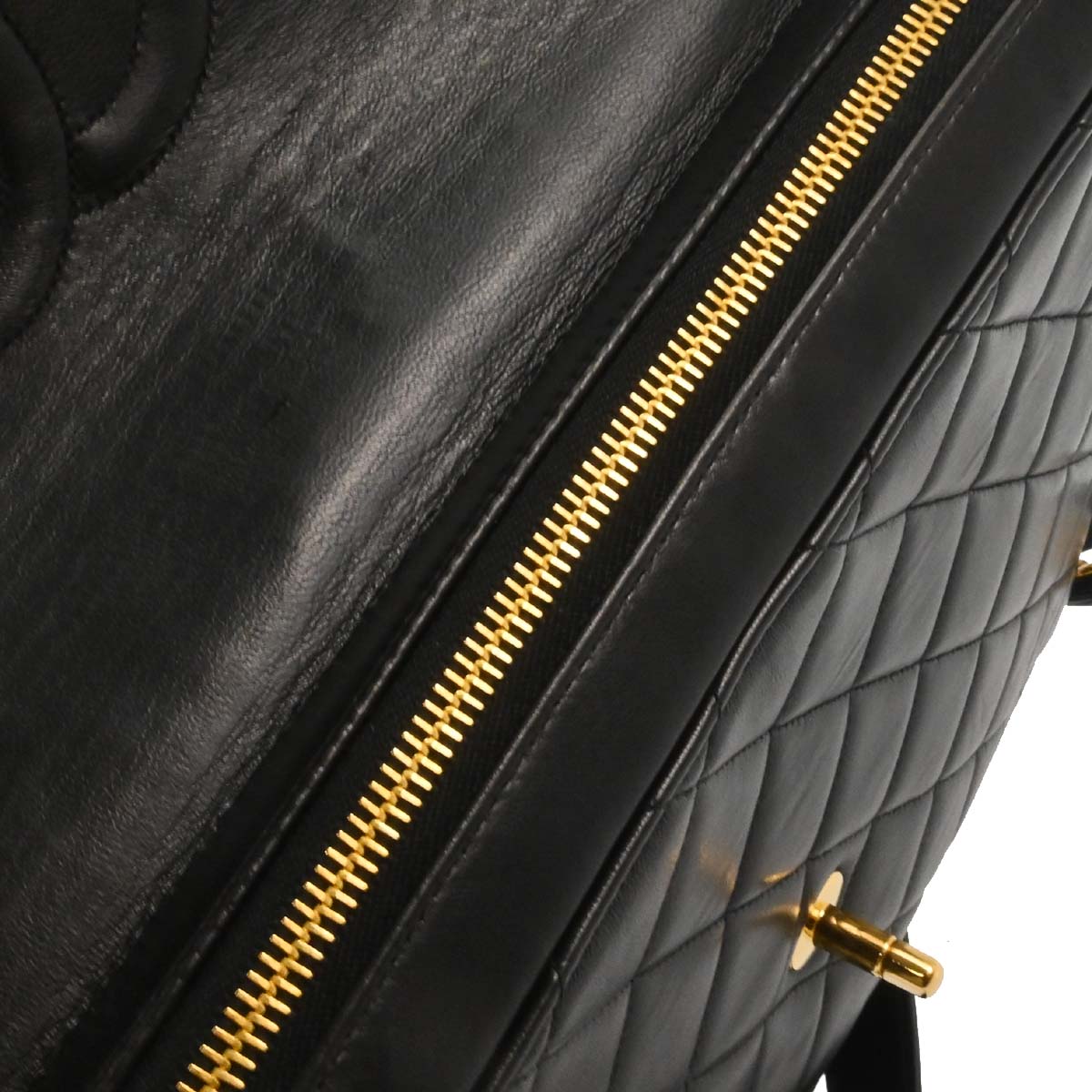 Chanel Black Lambskin Backpack