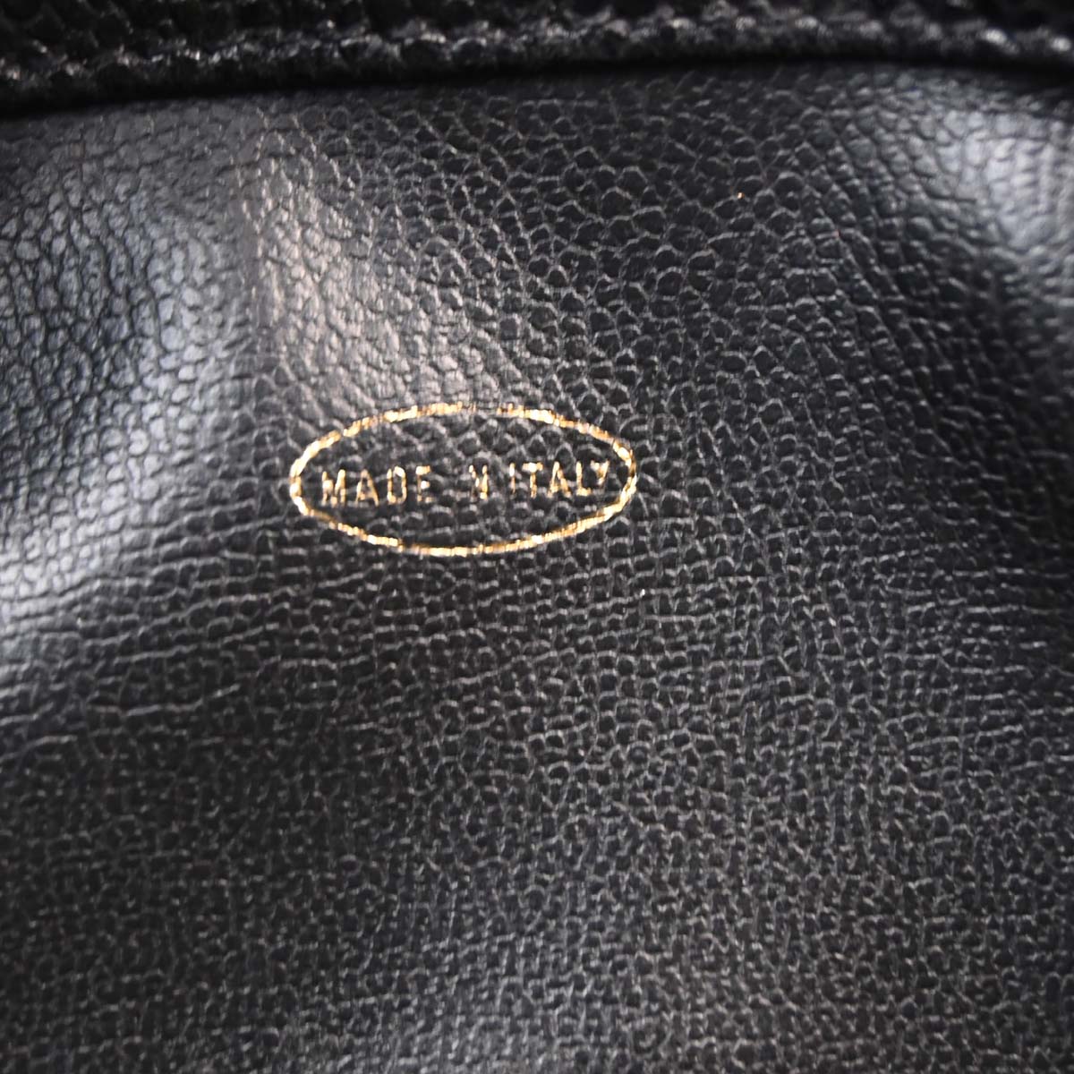 Check Chanel 1991-1994 Black Caviar Skin Triple CC Backpack
