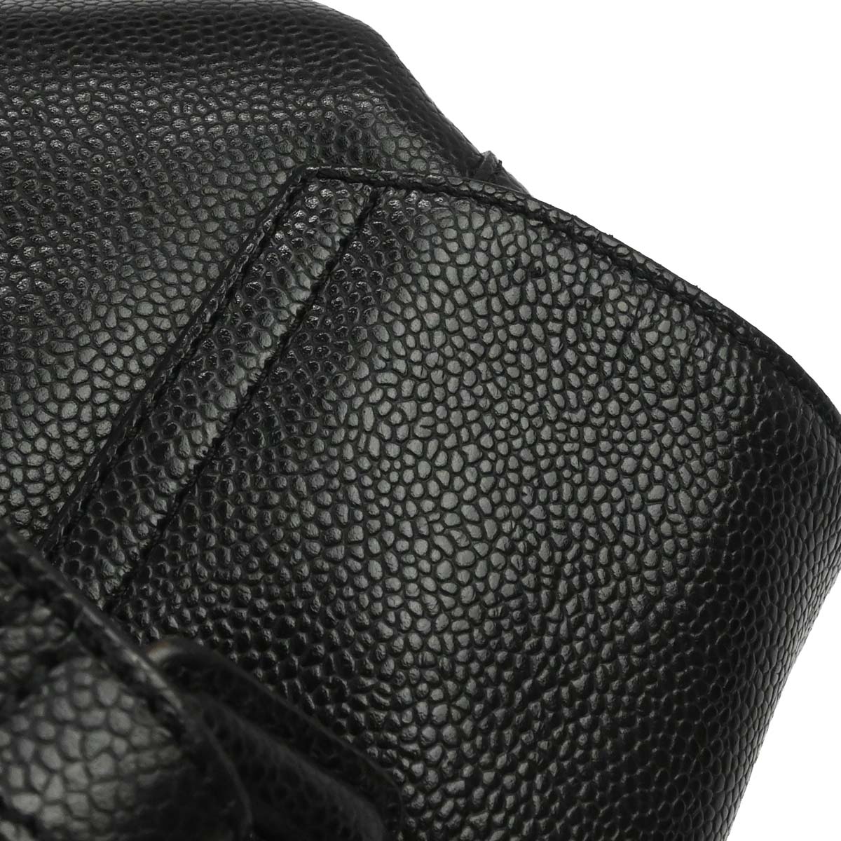 Chanel Black Caviar Skin Backpack