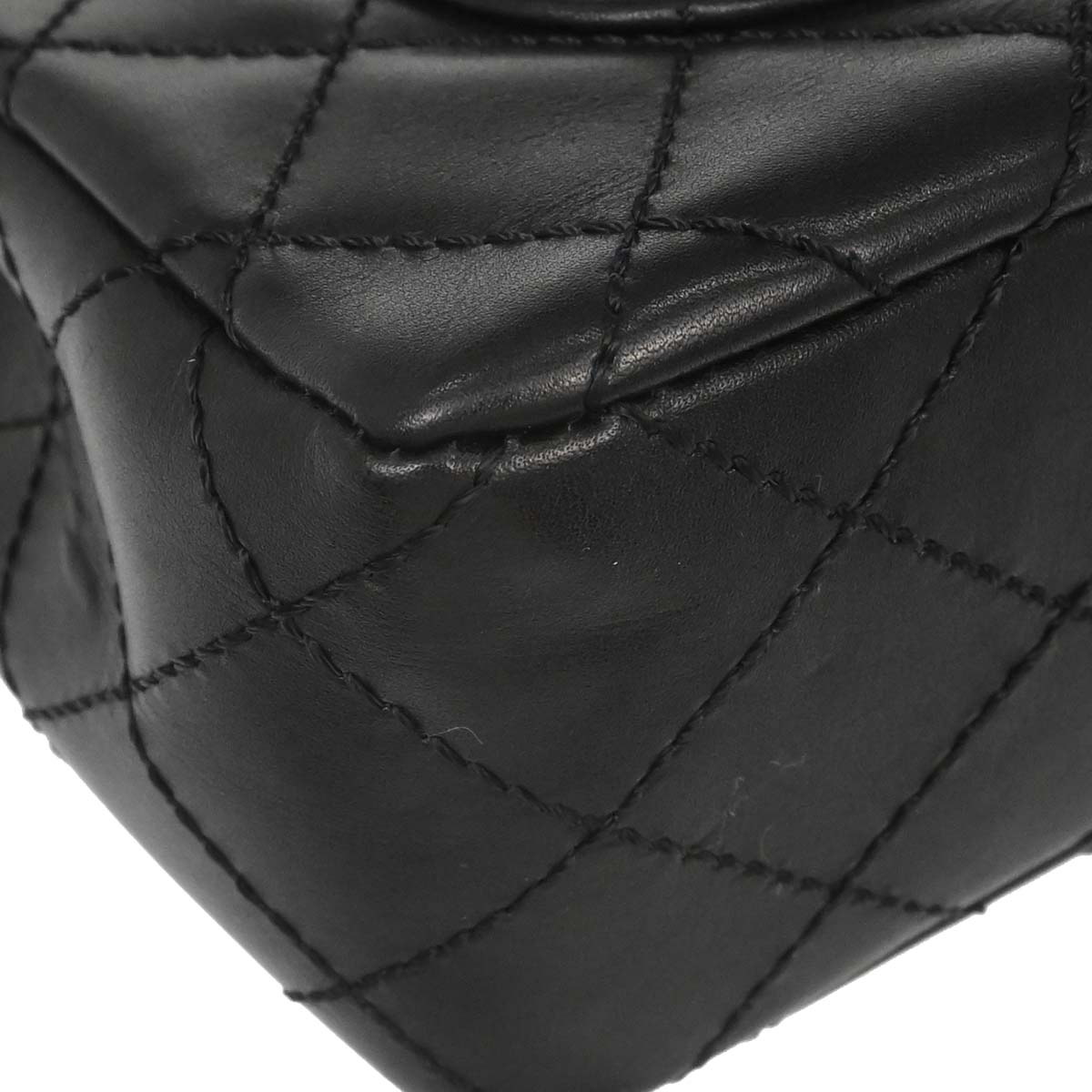 Chanel Black Lambskin Shoulder Bag