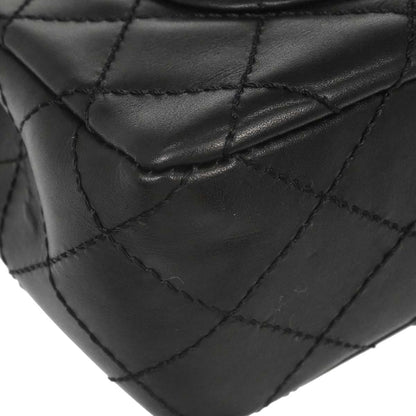 Chanel Black Lambskin Shoulder Bag