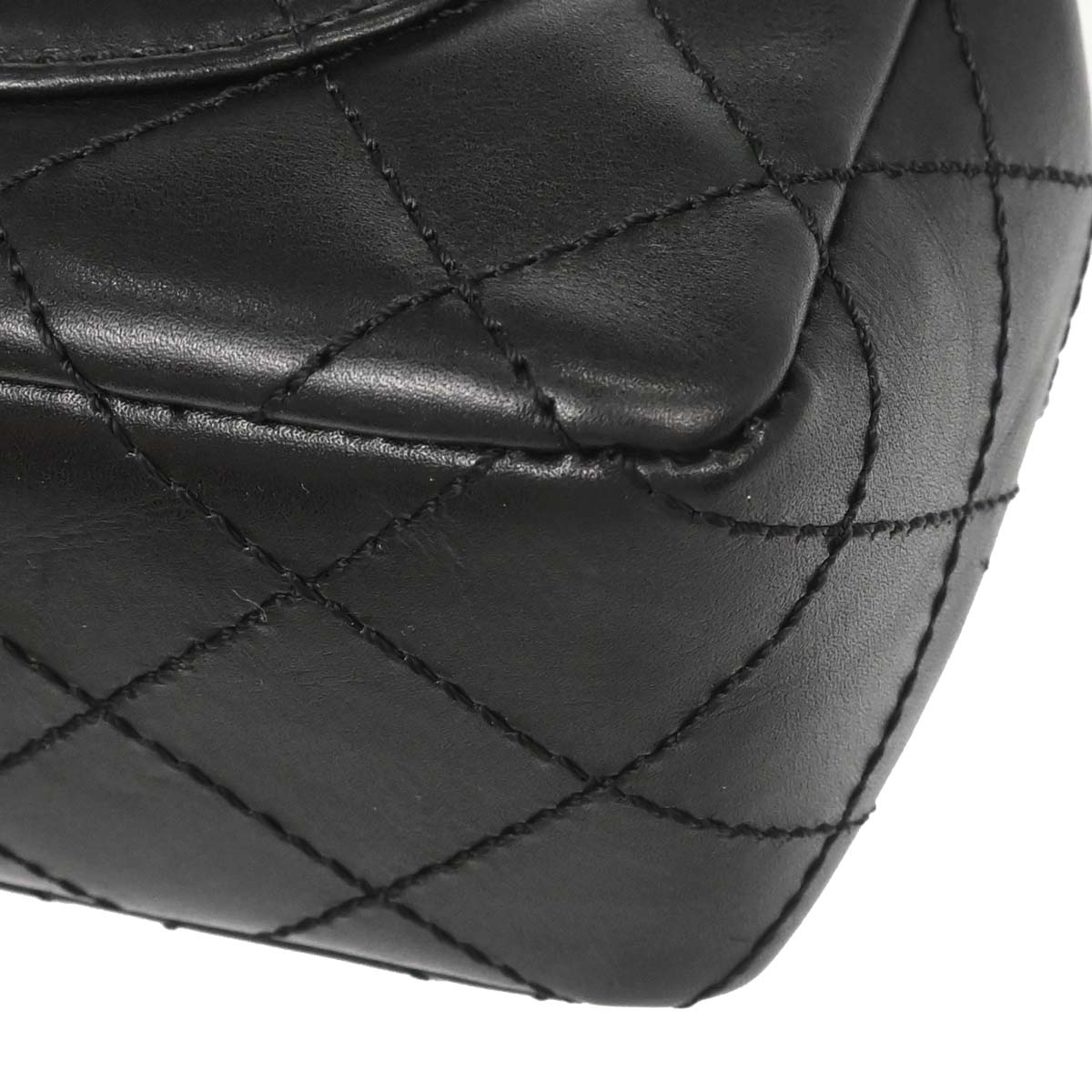 Chanel Black Lambskin Shoulder Bag