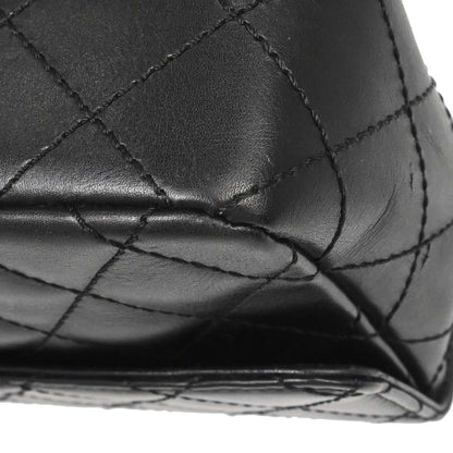 Chanel Black Lambskin Shoulder Bag