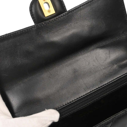 Chanel Black Lambskin Shoulder Bag