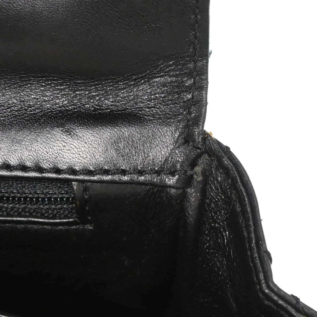 Chanel Black Lambskin Shoulder Bag