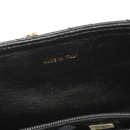 Chanel Black Lambskin Shoulder Bag