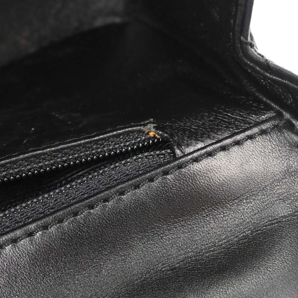 Chanel Black Lambskin Shoulder Bag
