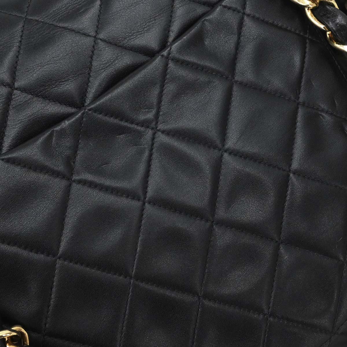 Chanel Black Lambskin Maxi Classic Flap Shoulder Bag