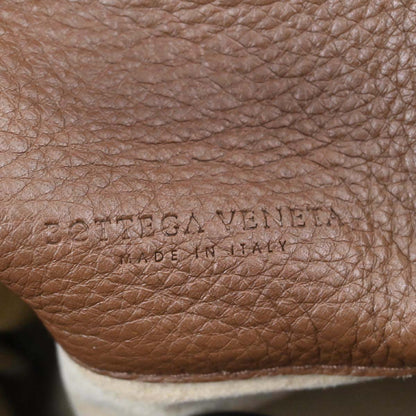 Bottega Veneta Brown Leather Intrecciato Handbag