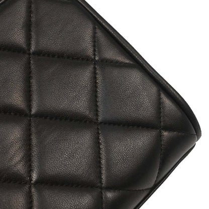 Chanel Black Lambskin Shoulder Bag