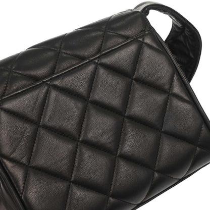 Chanel Black Lambskin Shoulder Bag