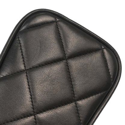 Chanel Black Lambskin Shoulder Bag
