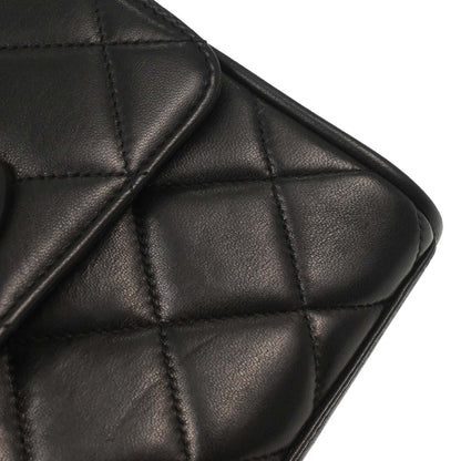 Chanel Black Lambskin Shoulder Bag