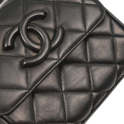Chanel Black Lambskin Shoulder Bag
