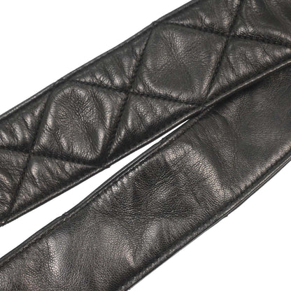 Chanel Black Lambskin Shoulder Bag