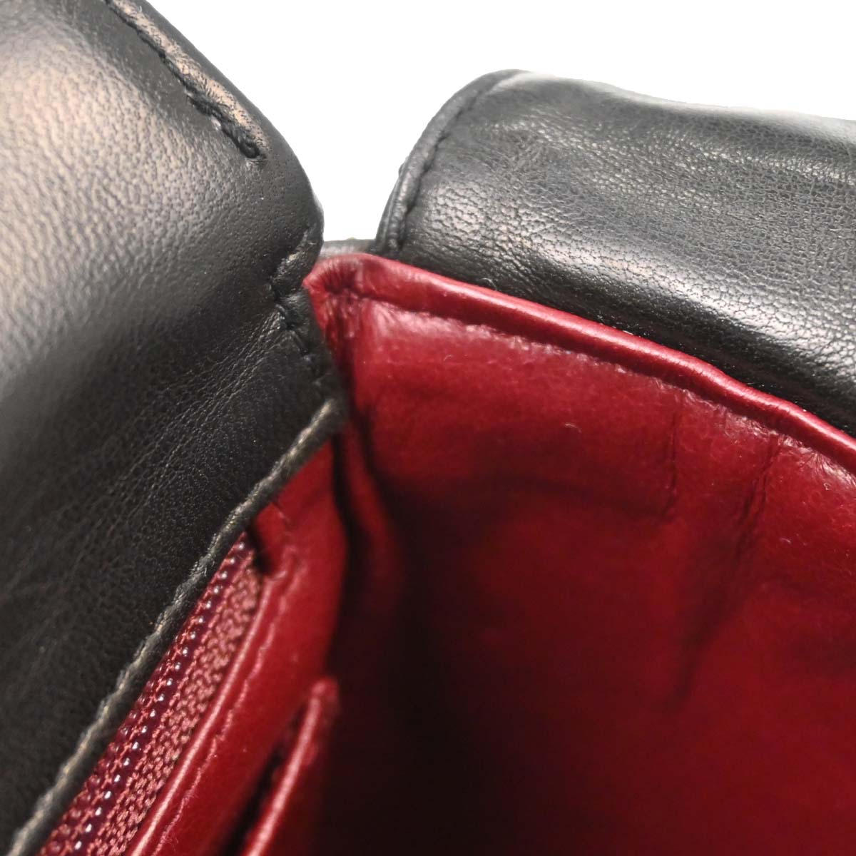 Chanel Black Lambskin Shoulder Bag