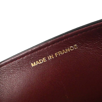 Chanel Black Lambskin Pushlock Mini Full Flap Shoulder Bag