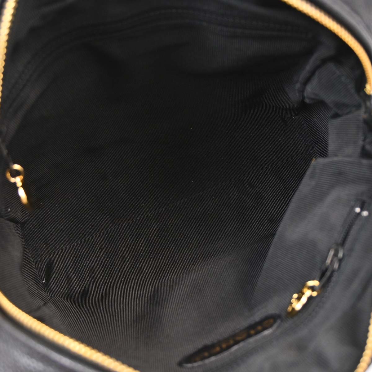 Chanel Black Caviar Skin Triple CC Shoulder Tote Bag