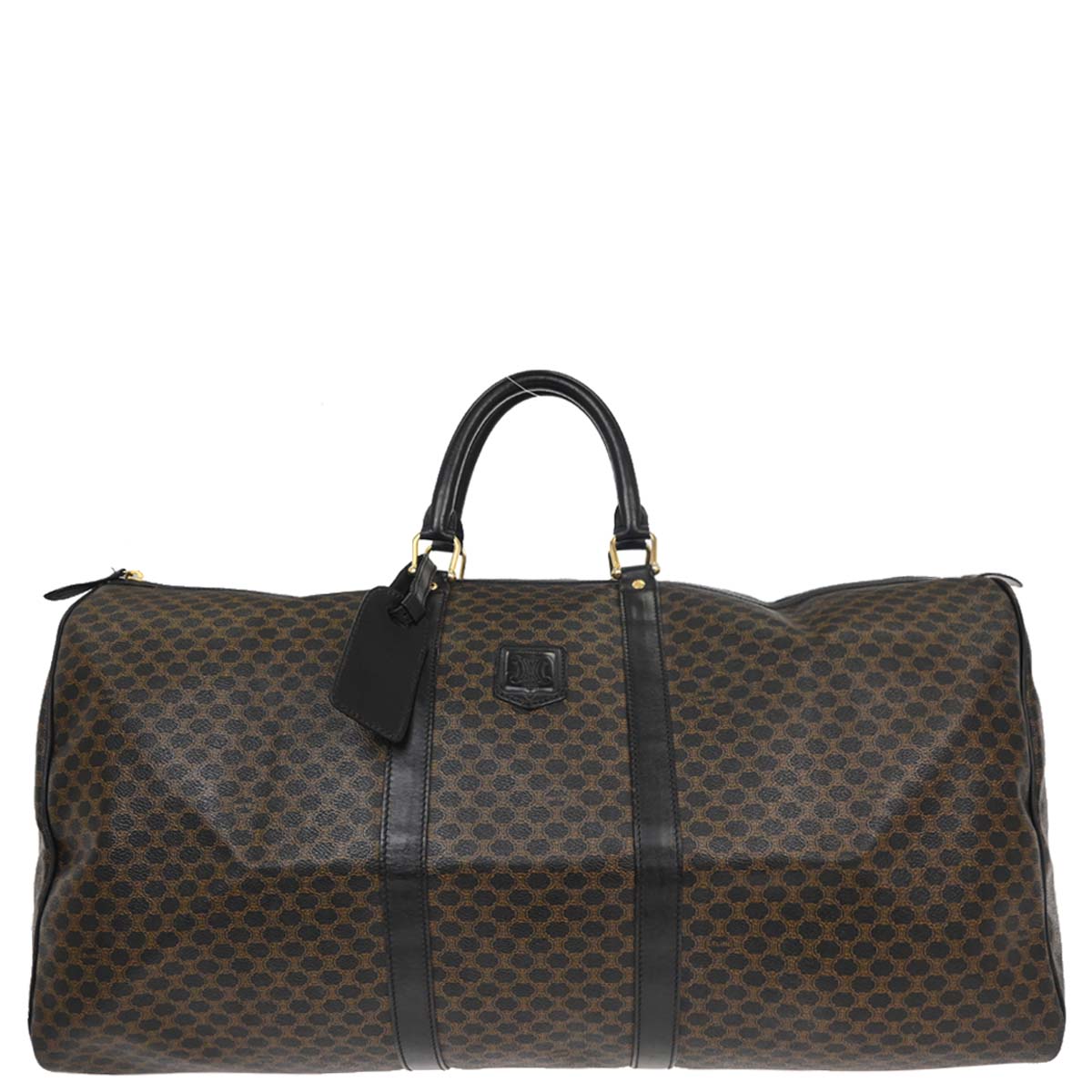 Celine Black Macadam Duffle Handbag