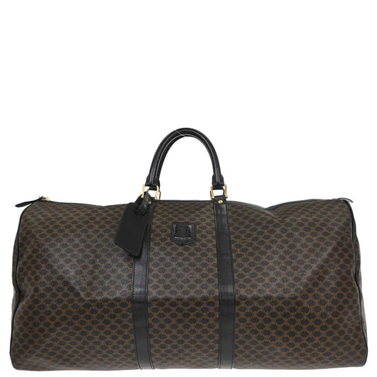 Celine Black Macadam Duffle Handbag