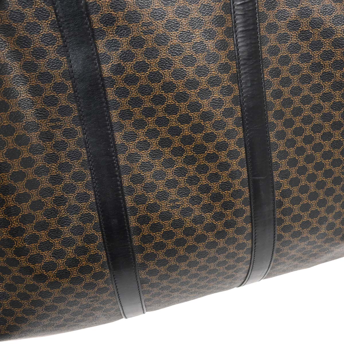 Celine Black Macadam Duffle Handbag