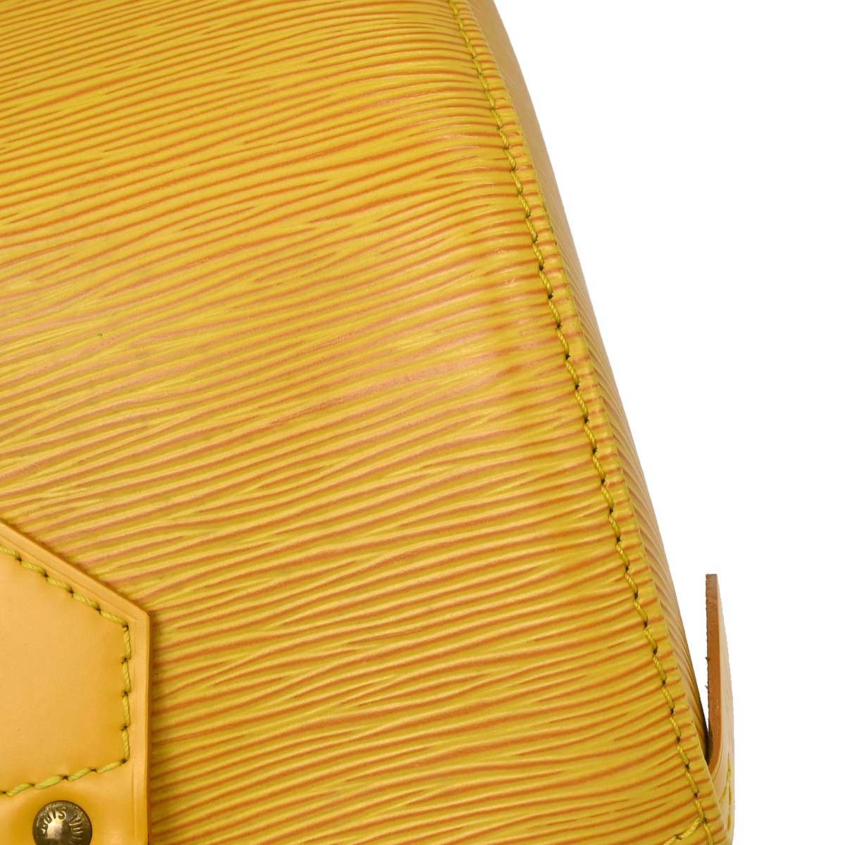 Louis Vuitton Yellow Epi Speedy 25 Handbag M43019