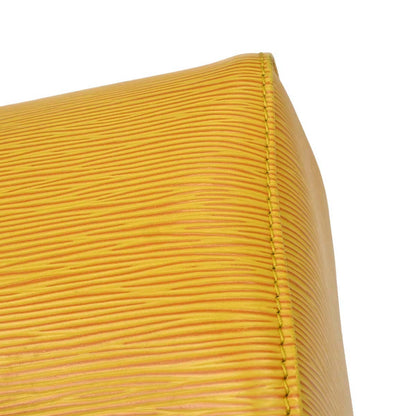 Louis Vuitton Yellow Epi Speedy 25 Handbag M43019