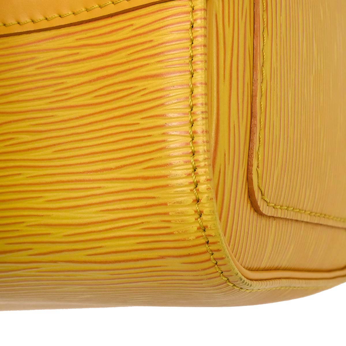 Louis Vuitton Yellow Epi Speedy 25 Handbag M43019