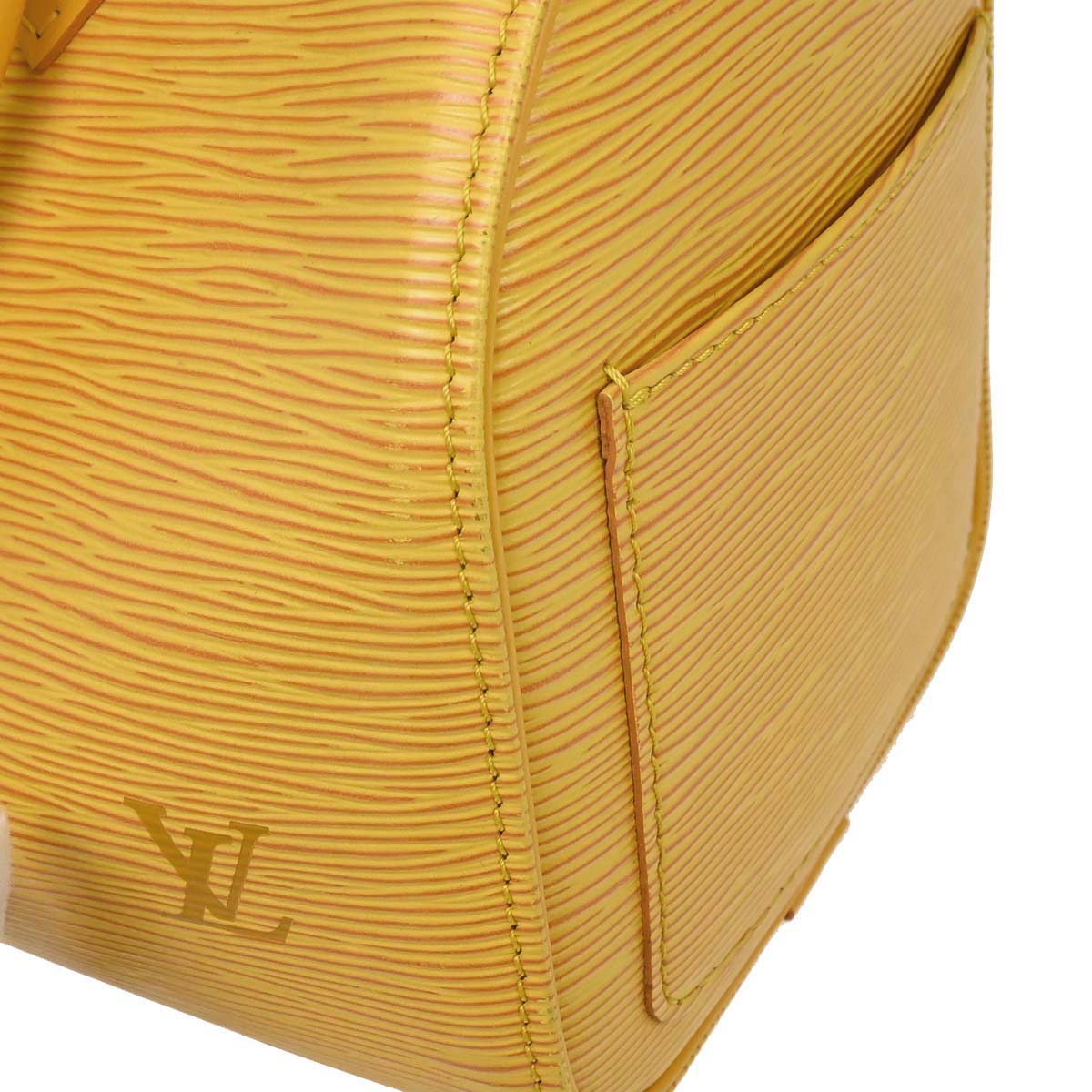 Louis Vuitton Yellow Epi Speedy 25 Handbag M43019