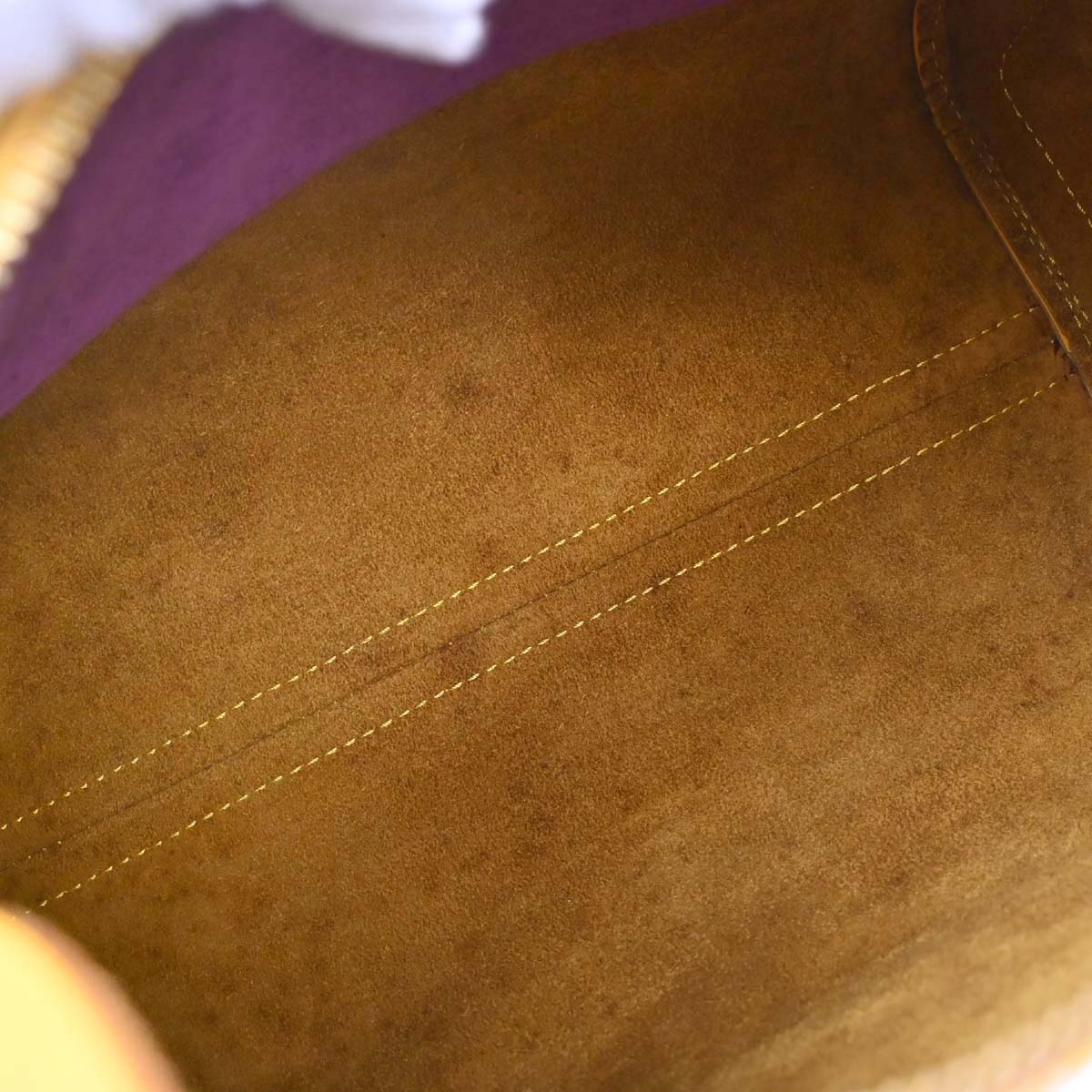 Louis Vuitton Yellow Epi Speedy 25 Handbag M43019