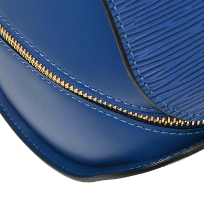 Louis Vuitton Blue Epi Soufflot Handbag M52225