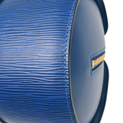 Louis Vuitton Blue Epi Soufflot Handbag M52225