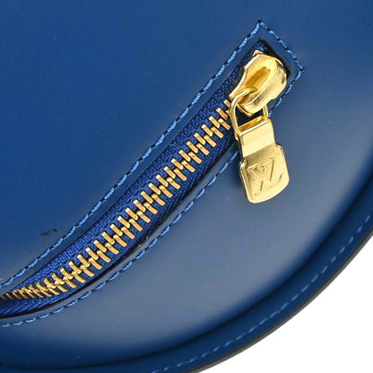 Louis Vuitton Blue Epi Soufflot Handbag M52225