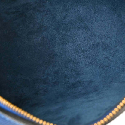 Louis Vuitton Blue Epi Soufflot Handbag M52225
