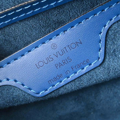 Louis Vuitton Blue Epi Soufflot Handbag M52225