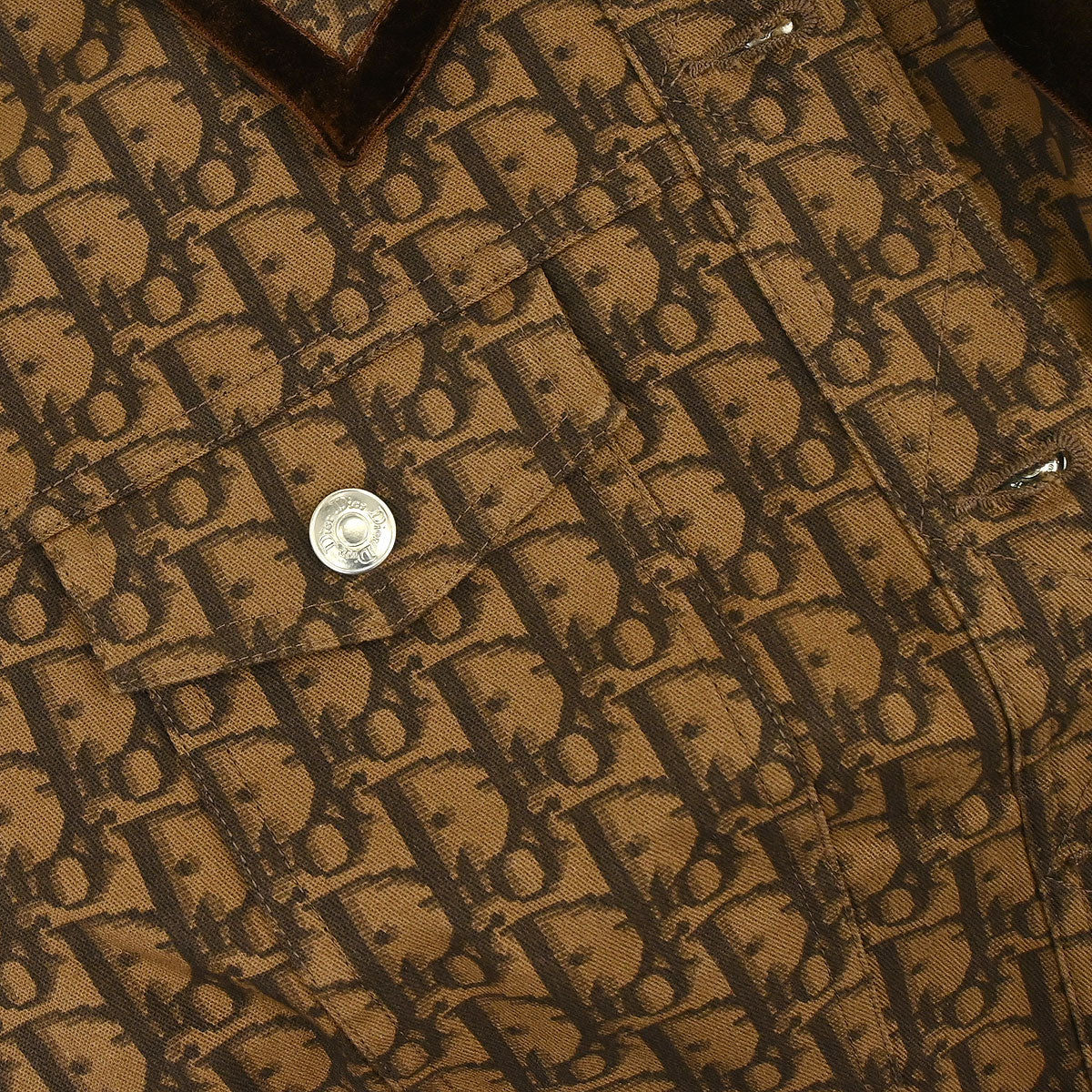 Christian Dior 2005 Trotter Jacket Brown #40