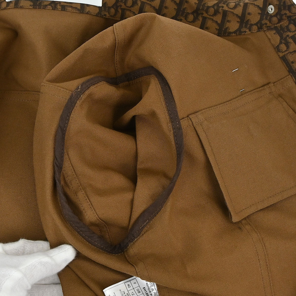Christian Dior 2005 Trotter Jacket Brown #40