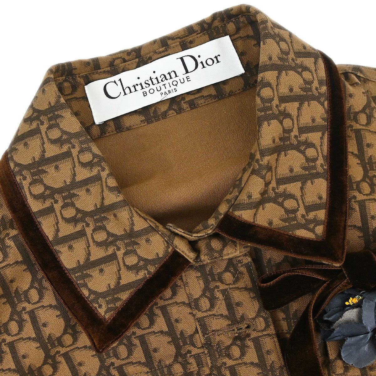 Christian Dior 2005 Trotter Jacket Brown #40