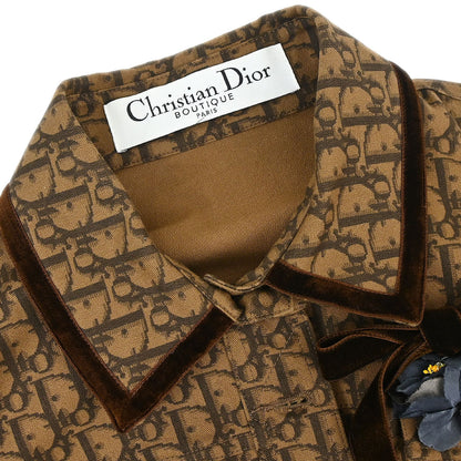 Christian Dior 2005 Trotter Jacket Brown #40