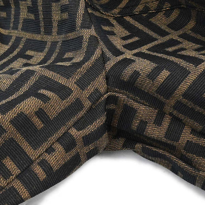 Fendi Double Breasted Jacket Zucca Brown