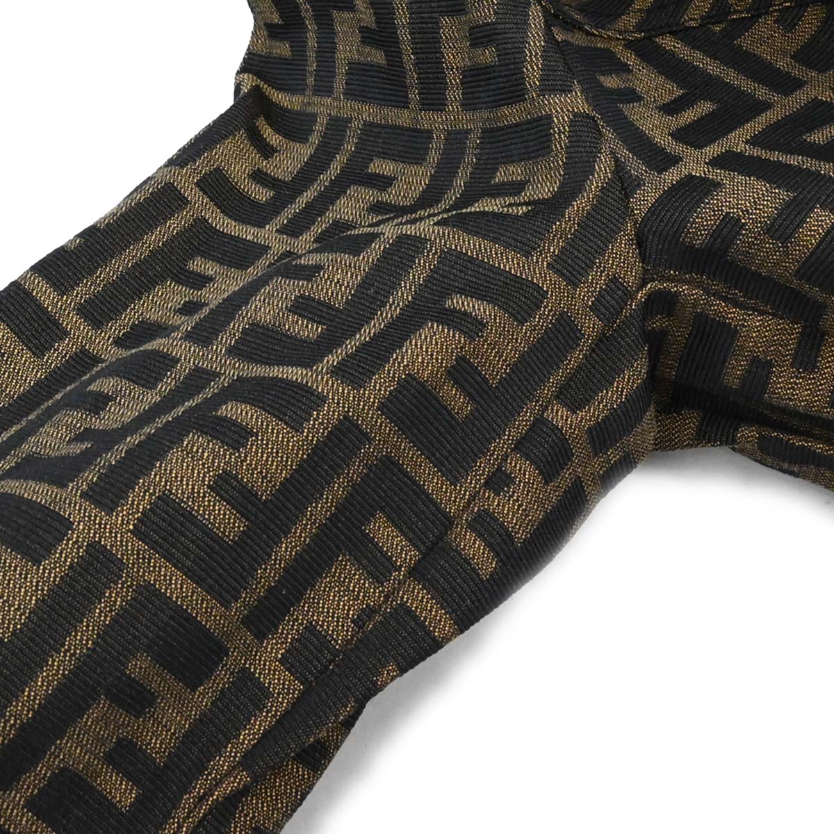 Fendi Double Breasted Jacket Zucca Brown